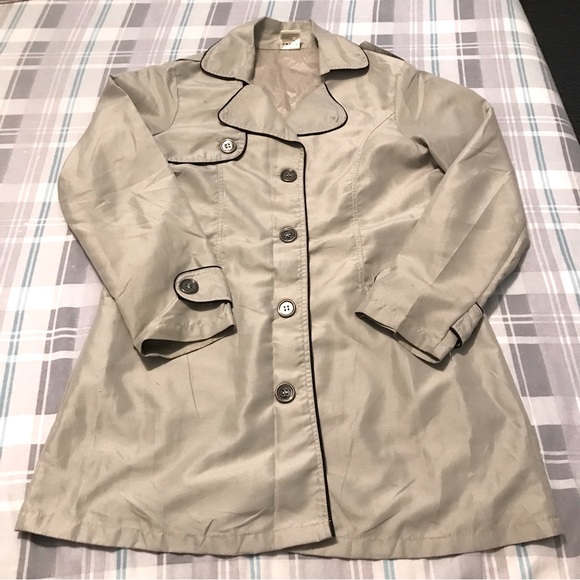 La Redoute Light Weight Cotton Trench Coat Size UK 14/16 - Picture 1 of 11